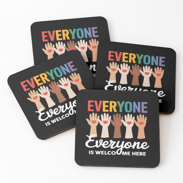 Item preview, Everyone Is Welcome Here Idaho Teacher Fist Hand Support  designed and sold by FadeOfThrone.