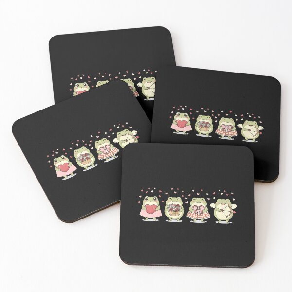 Item preview, Cute Frog Love Squad designed and sold by dudelinart.
