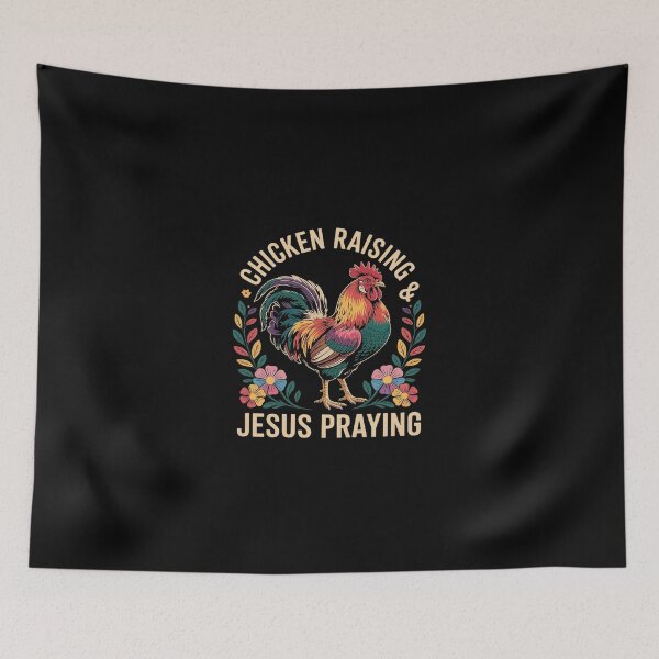 Item preview, Chicken Raising & Jesus Praising Religious Christians 4  designed and sold by SyntaxClaw.