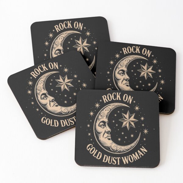 Item preview, Rock On Gold Dust Woman Illuminates designed and sold by TheRetroStyle.