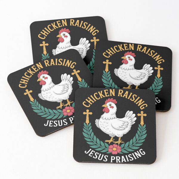 Item preview, Chicken Raising & Jesus Praising Religious Christians 9  designed and sold by MarryIsMonth.
