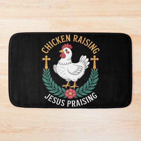 Item preview, Chicken Raising & Jesus Praising Religious Christians 9  designed and sold by MarryIsMonth.