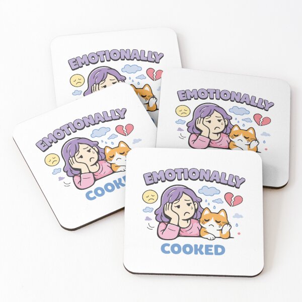 Item preview, Emotionally Cooked  designed and sold by EmbroPUP.