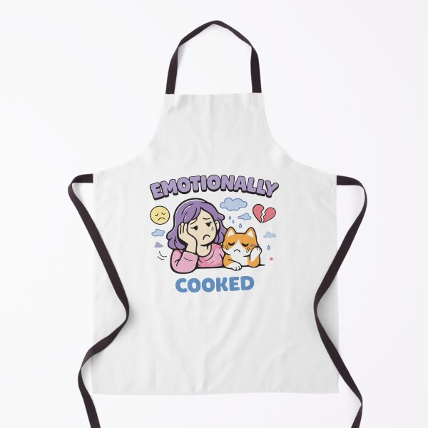 Item preview, Emotionally Cooked  designed and sold by EmbroPUP.