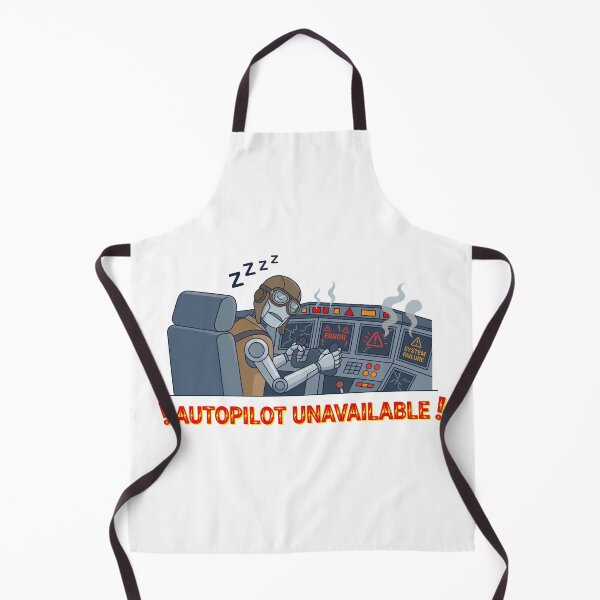 Item preview, Autopilot Unavailable Funny Tech T-Shirt | AI Error Robot Humor Design designed and sold by CreativeHymms.
