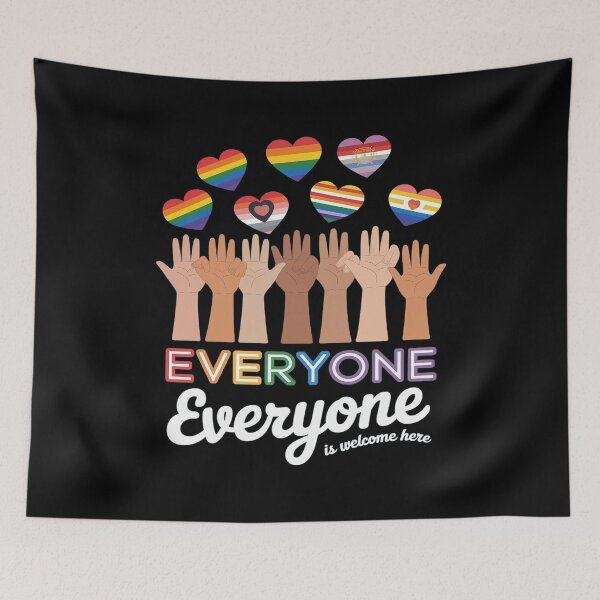 Item preview, Everyone Is Welcome Here Idaho Teacher Support 1  designed and sold by FadeOfThrone.