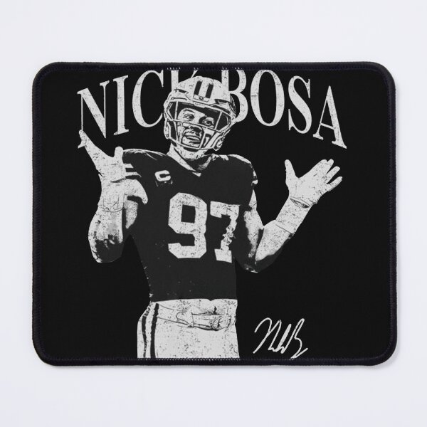 Item preview, Nick Bosa Vintage Nick Bosa Retro Rap Game Day Football designed and sold by StickLoveFamily.