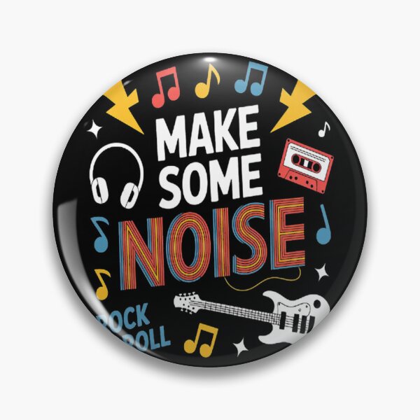 Item preview, Rock Out Make Some Noise designed and sold by TheRetroStyle.