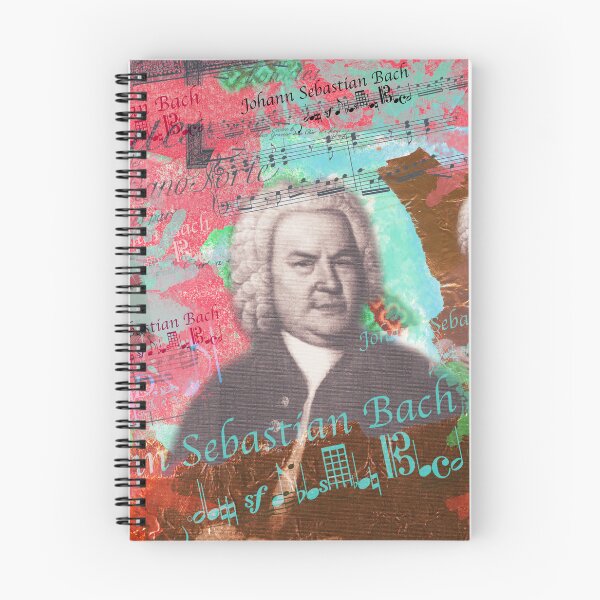 Item preview,  Baroque organ and harpsichord virtuoso. He was also Thomaskantor zu Leipzig.
The design by Mallybeau Mauswohn shows an aesthetic collage with a portrait of the musician Joahnn Sebastion Bach. A wonderful work of art for every lover of classical music.
 designed and sold by Mauswohn.