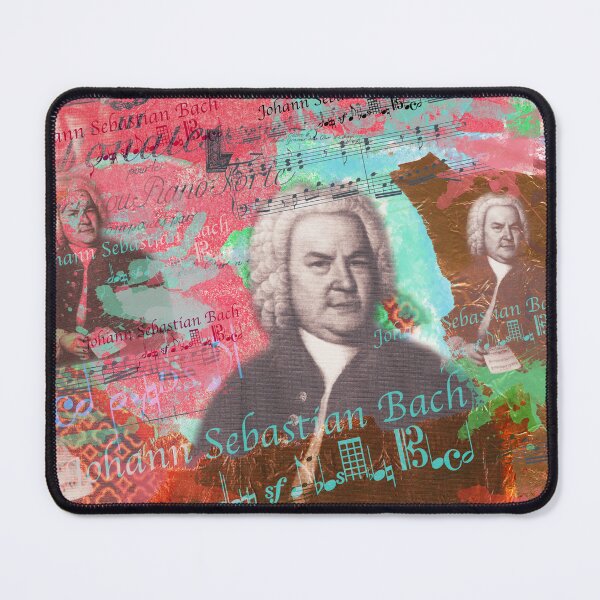 Item preview, Baroque organ and harpsichord virtuoso. He was also Thomaskantor zu Leipzig.
The design by Mallybeau Mauswohn shows an aesthetic collage with a portrait of the musician Joahnn Sebastion Bach. A wonderful work of art for every lover of classical music.
designed and sold by Mauswohn.