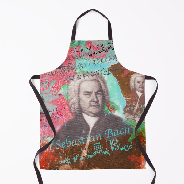 Item preview,  Baroque organ and harpsichord virtuoso. He was also Thomaskantor zu Leipzig.
The design by Mallybeau Mauswohn shows an aesthetic collage with a portrait of the musician Joahnn Sebastion Bach. A wonderful work of art for every lover of classical music.
 designed and sold by Mauswohn.