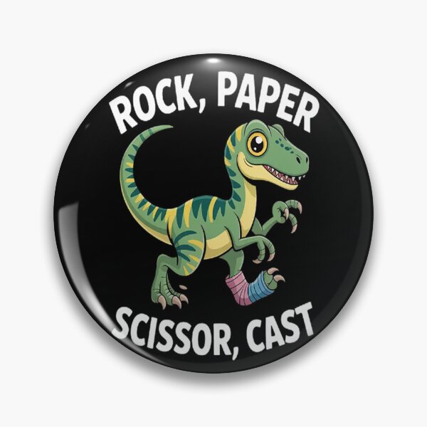 Item preview, Rock Paper Scissor Cast Broken Arm designed and sold by TheRetroStyle.