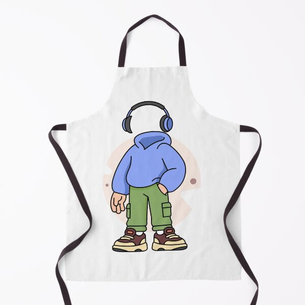 Item preview, Invisible Face Man in Hoodie with Headphones – Urban Streetwear Illustration designed and sold by GriferrStore.