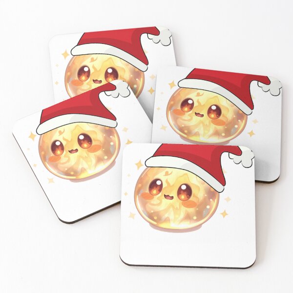 Item preview, Holy Flame Santa Slime of Monzora — Christmas Blessing Edition designed and sold by Monzora.