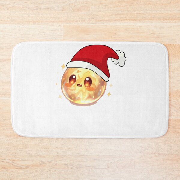 Item preview, Holy Flame Santa Slime of Monzora — Christmas Blessing Edition designed and sold by Monzora.