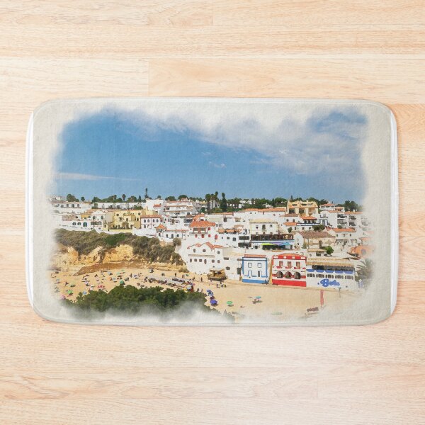 Item preview, Basking Carvoeiro Beach Algarve designed and sold by RJW Images.