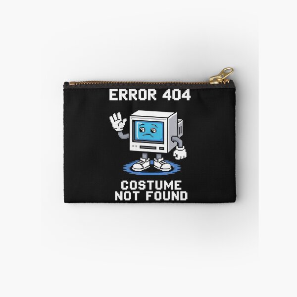 Item preview, Error 404 Costume Not Found Funny Halloween Geek designed and sold by Rackaam.