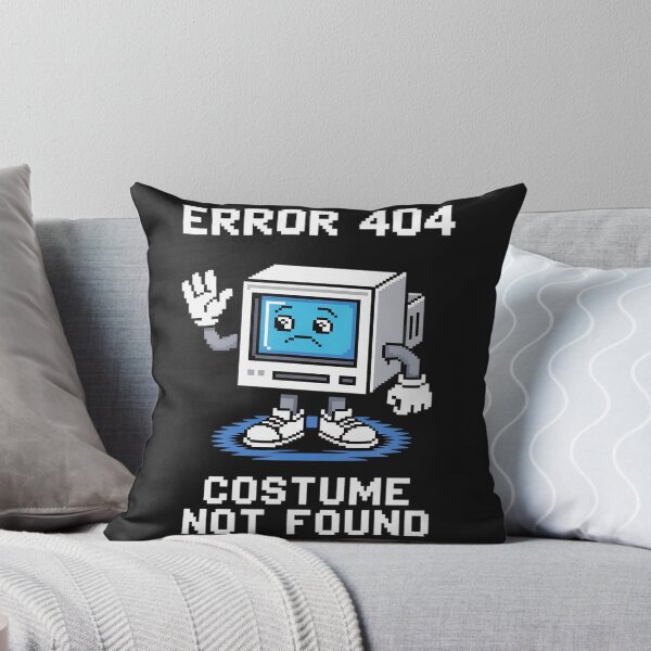 Item preview, Error 404 Costume Not Found Funny Halloween Geek designed and sold by Rackaam.