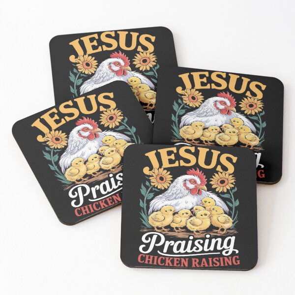 Item preview, Jesus Praising & Chicken Raising Faith Farm Women Men 6 designed and sold by MarryIsMonth.
