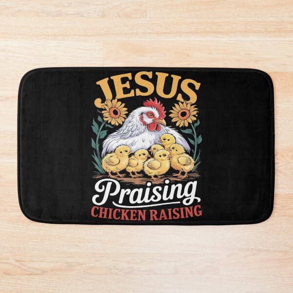 Item preview, Jesus Praising & Chicken Raising Faith Farm Women Men 6 designed and sold by MarryIsMonth.