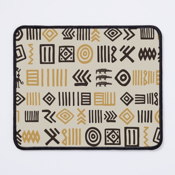 Item preview, Authentic Bogolan Pattern - Tribal Art of Mali designed and sold by Wolagno.