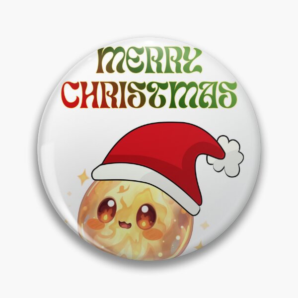 Item preview, Holy Flame Santa Slime of Monzora — Christmas Blessing Edition designed and sold by Monzora.