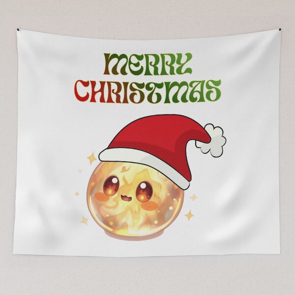 Item preview, Holy Flame Santa Slime of Monzora — Christmas Blessing Edition designed and sold by Monzora.