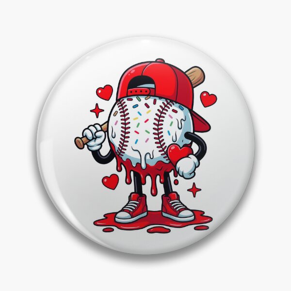 Item preview, Valentine Baseball Boys Valentines Day designed and sold by StickLoveFamily.