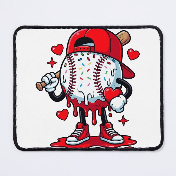 Item preview, Valentine Baseball Boys Valentines Day designed and sold by StickLoveFamily.
