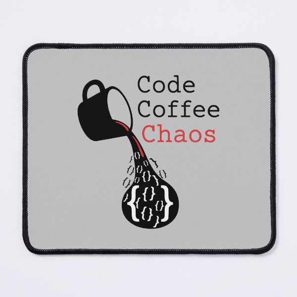 Item preview, Code Coffee Chaos designed and sold by xmoudx.