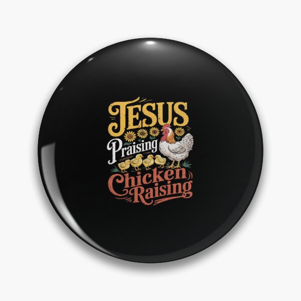 Item preview, Jesus Praising & Chicken Raising Faith Farm Women Men2 designed and sold by SyntaxClaw.