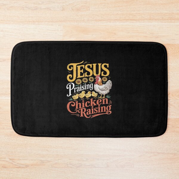 Item preview, Jesus Praising & Chicken Raising Faith Farm Women Men2  designed and sold by SyntaxClaw.