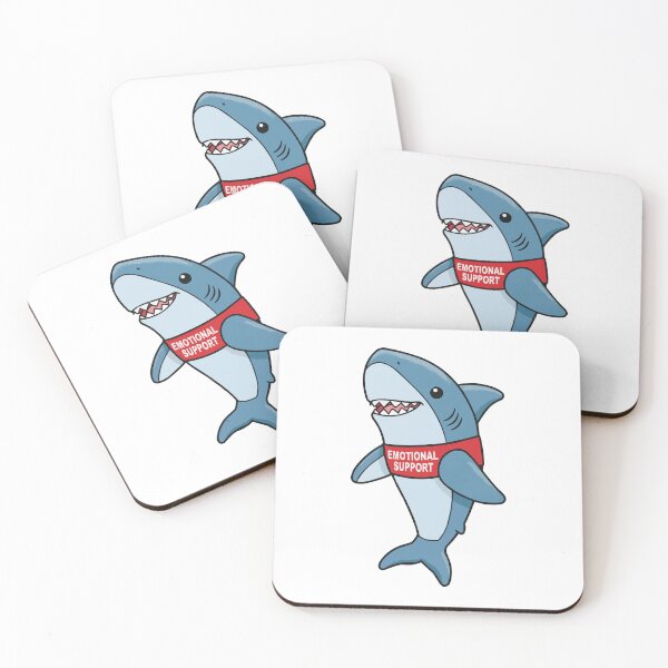 Item preview, Official Emotional Support Shark - Service Animal Vest designed and sold by Petzzz.