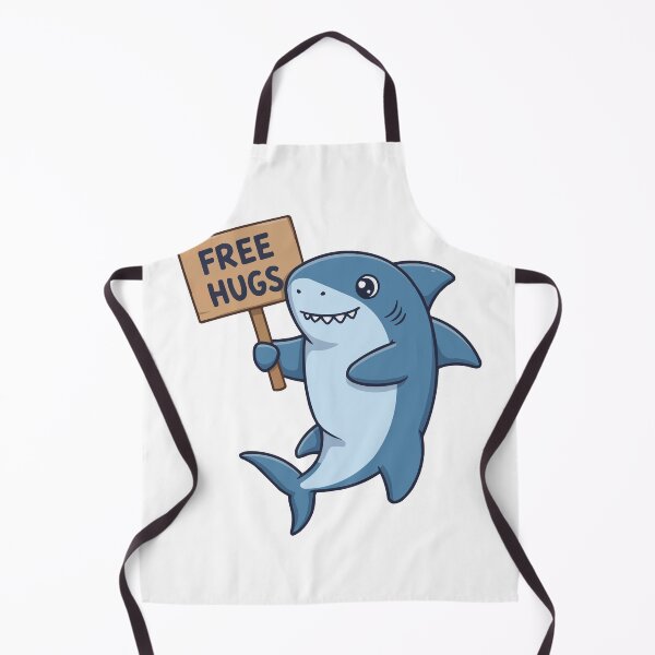 Item preview, Free Hugs Shark - Cute & Cuddly Sea Friend designed and sold by Petzzz.