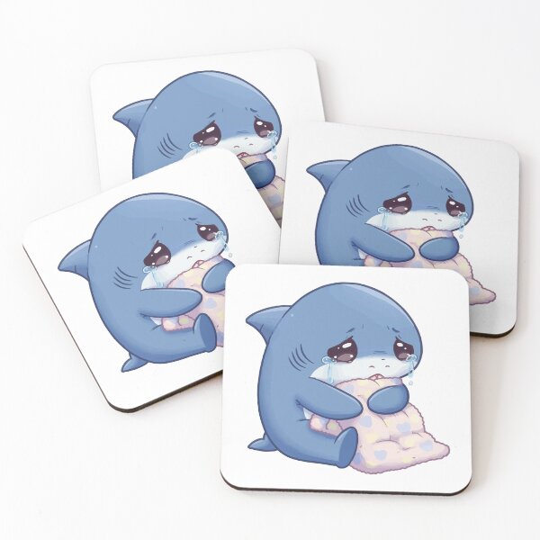 Item preview, Sad Crying Shark Needs A Hug - Relatable Mood designed and sold by Petzzz.