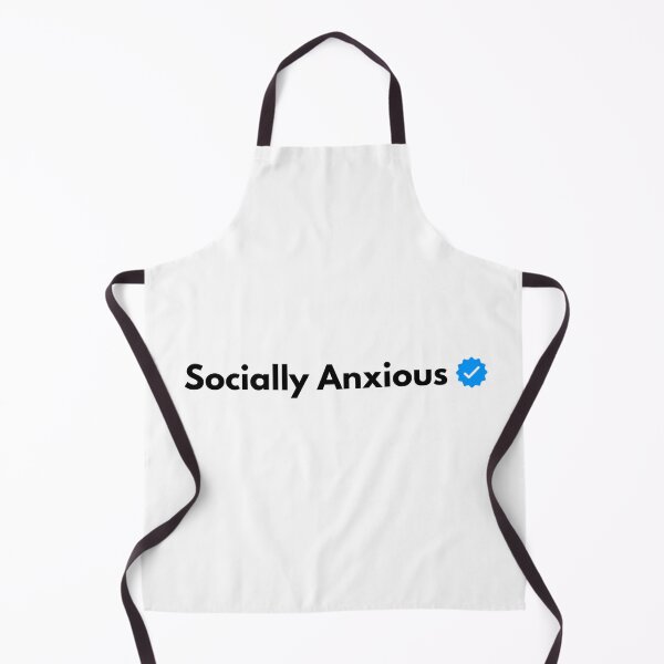 Item preview, Verified Socially Anxious designed and sold by catchy-words.