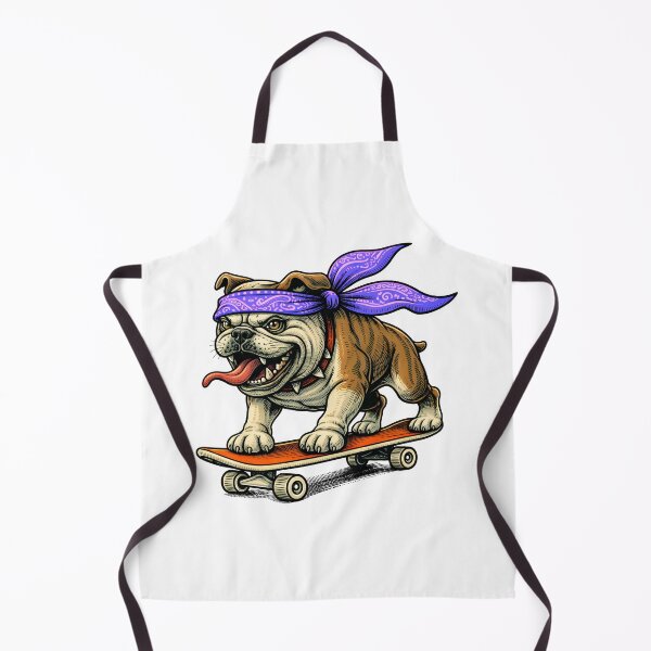 Item preview, Skate Bulldog – Street Dog on Skateboard designed and sold by Senkov.