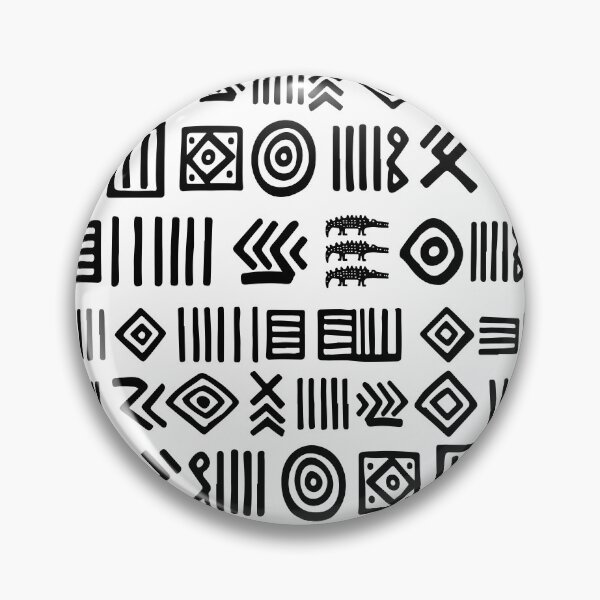 Item preview, Authentic Bogolan Pattern - Tribal Art of Mali designed and sold by Wolagno.