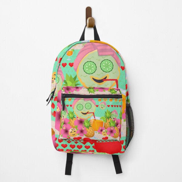 Item preview, Self-care Emoji Wellness – Colorful Summer Pattern designed and sold by Mauswohn.