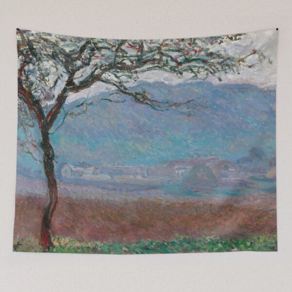 Item preview, Champ a Giverny by Claude Monet: Dreamy Impressionist Landscape Poster designed and sold by artofuniverse.