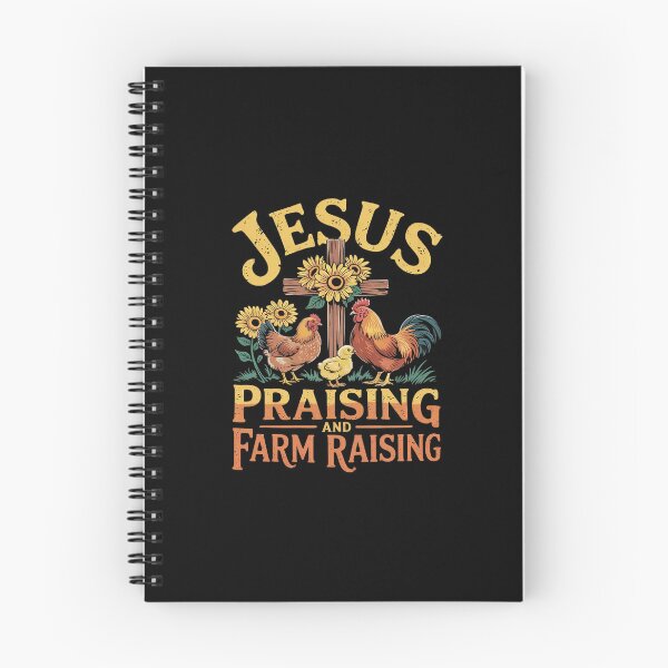 Item preview, Jesus Praising And Farm Raising Chicken Farmer  designed and sold by SyntaxClaw.