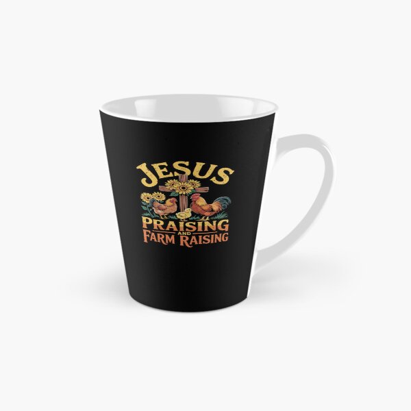 Item preview, Jesus Praising And Farm Raising Chicken Farmer  designed and sold by SyntaxClaw.