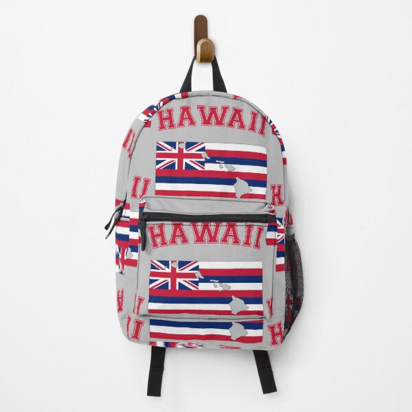 Item preview, Hawaii State Flag & Islands Map - Retro Varsity Style designed and sold by mashmosh.