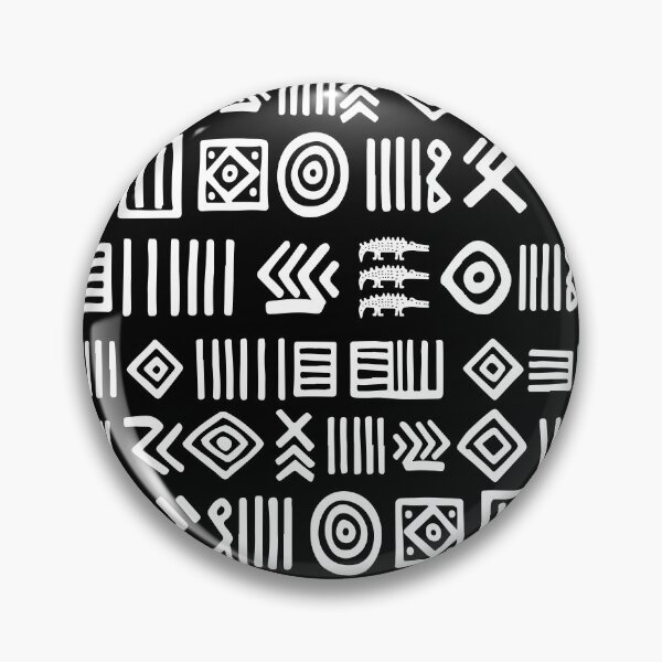 Item preview, Authentic Bogolan Pattern - Tribal Art of Mali designed and sold by Wolagno.