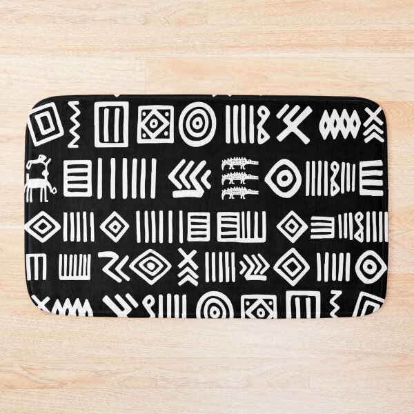 Item preview, Authentic Bogolan Pattern - Tribal Art of Mali designed and sold by Wolagno.