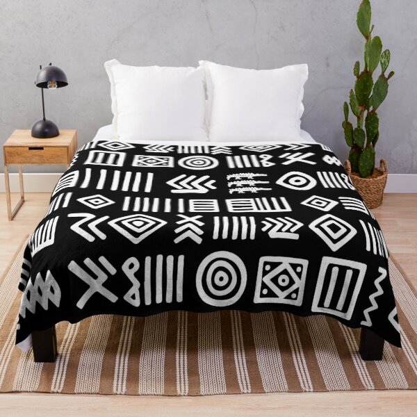 Item preview, Authentic Bogolan Pattern - Tribal Art of Mali designed and sold by Wolagno.