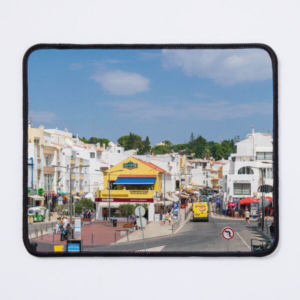 Item preview, Vibrant Carvoeiro Town Square Algarve designed and sold by RJW Images.