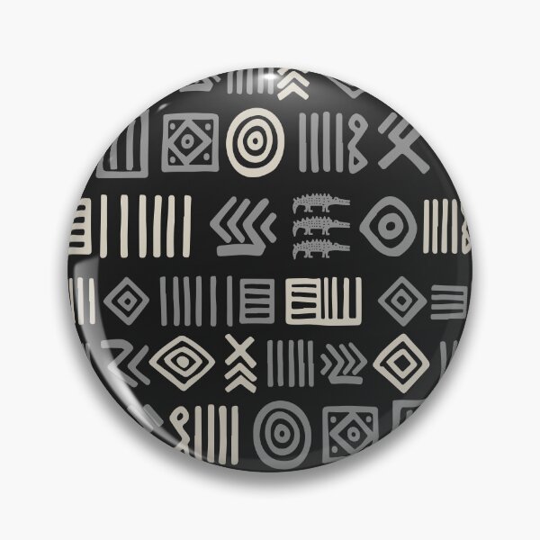 Item preview, Authentic Bogolan Pattern - Tribal Art of Mali designed and sold by Wolagno.