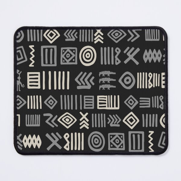 Item preview, Authentic Bogolan Pattern - Tribal Art of Mali designed and sold by Wolagno.