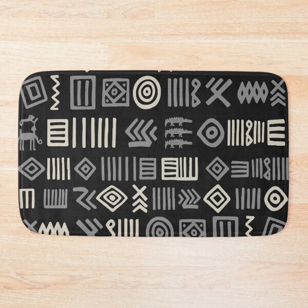 Item preview, Authentic Bogolan Pattern - Tribal Art of Mali designed and sold by Wolagno.